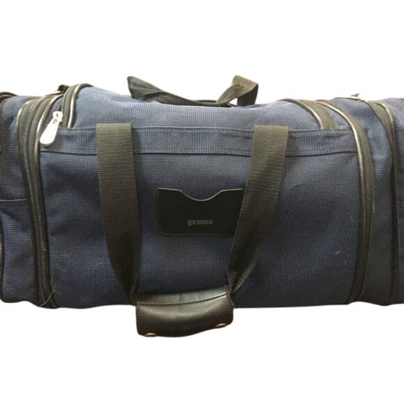 Gamma Blue Heavy Canvas Duffel Bag - Picture 5 of 5